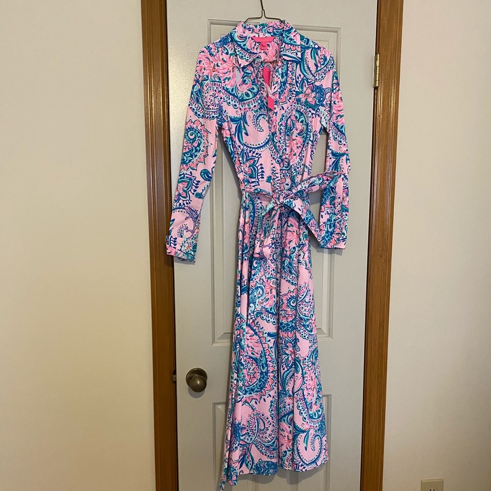 Lily Pulitzer Mira Stretch shirt dress